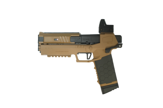 Hand Cannon Spring Dart Pistol - TAN